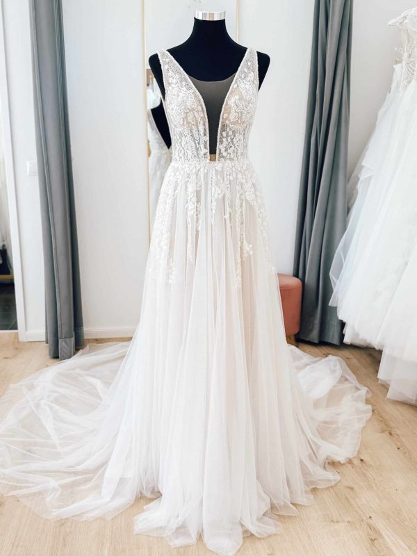 Brautkleid Rosa